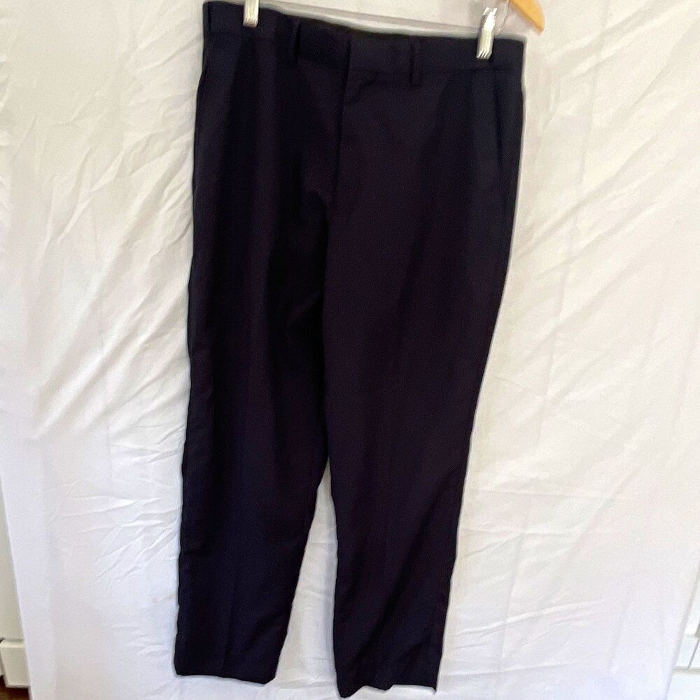Vinci Philosophy- Navy BlueSolid Dress Pants Men’s 34 Regular 36W Slim Straight